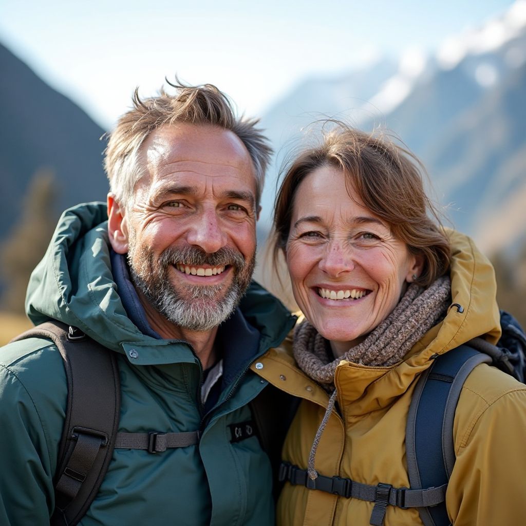 Portrait of Emma and David Wilson